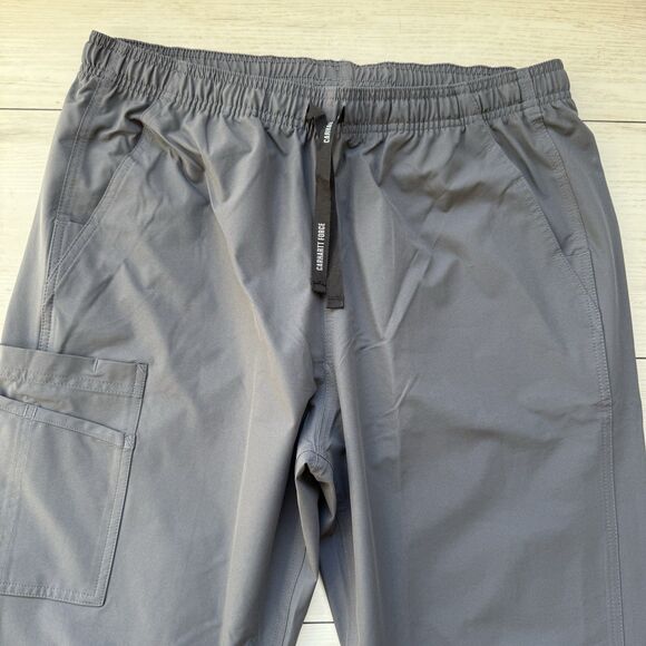 Carhartt Men’s Medium Liberty Force Athletic Cargo Scrub Pants Grey Drawstring - Picture 2 of 9